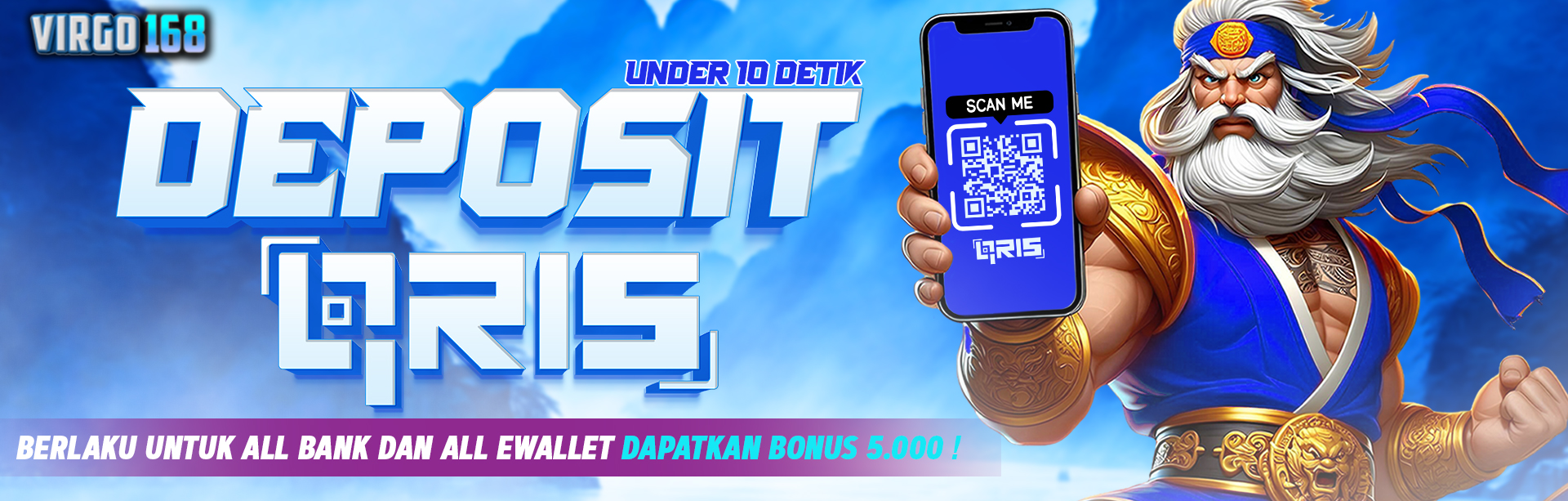 BONUS DEPOSIT QRIS 5000 SETIAP HARI 